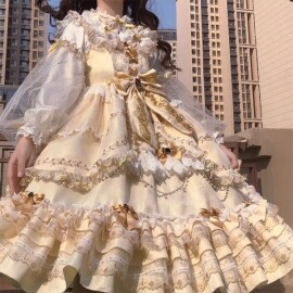 할로윈 럭셔리 드레스 중세 이벤트 코스프레 파티복 원피스 무대 의상