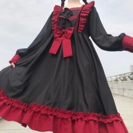 일본 소녀 원피스 귀여운 드레스 파티복 코스프레 의상