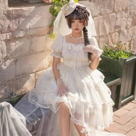 할로윈 스몰 셀프 웨딩 이벤트 드레스 코스프레 의상 소품