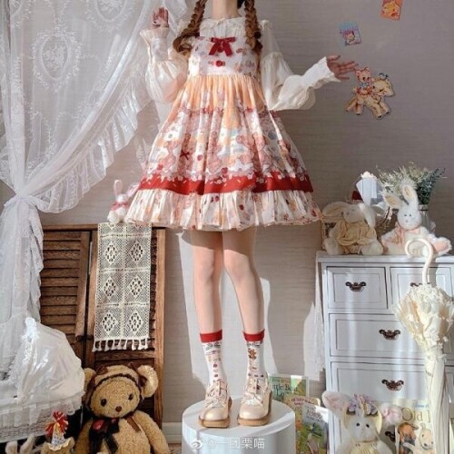 할로윈 귀여운 유니폼 드레스 원피스 코스프레 의상 소품