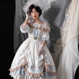 일본 경성 파티복 드레스 의상 소품 코스프레 할로윈