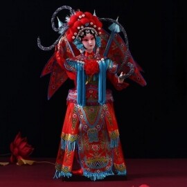 중국 인테리어 경극 인형 매장 축하 선물 기념 조각상