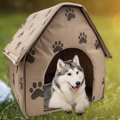 야외 개집 휴대용 강아지 접이식 하우스