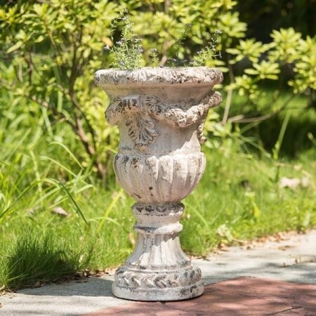 북유럽 트로피 조각상 화분 트로피 로마 그리스 항아리 정원 장식