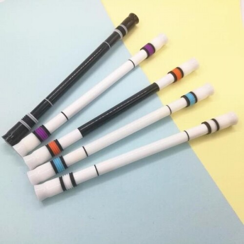체리 엠보스 필기 겸용 펜돌리기 전용 회전 펜