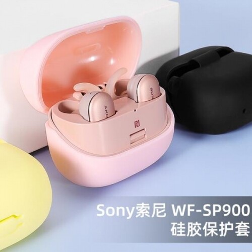 체리 Sony WF-SP900 파스텔톤 심플 이어폰 케이스