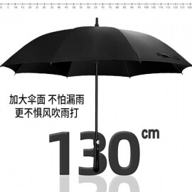 체리 양산 겸용 우산 롱 블랙 컬러 손잡이 장우산