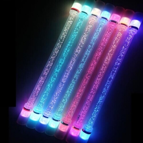 체리 크리스탈 다채로운 라이트 펜 LED 핑거댄스 스틱