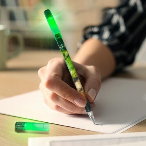 체리 야광 스타일 필기 가능 펜돌리기 전용 펜