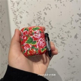 체리 에어팟 1/2 프로 블루투스 대형 꽃 이어폰 케이스