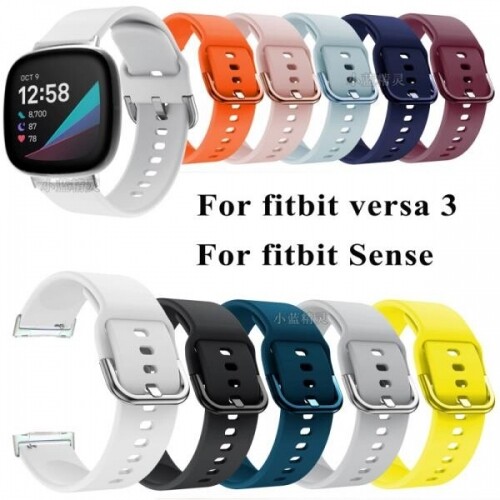 체리 Fitbit versa3 스마트워치 소프트 실리콘 시계줄