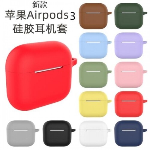 체리 Airpods3 보호 커버 컬러 실리콘 이어폰 케이스