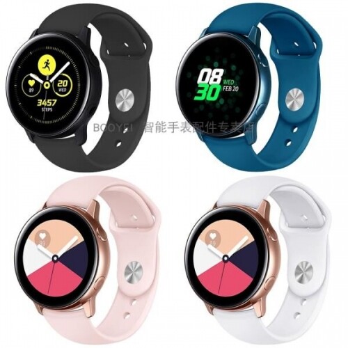 Samsung Galaxy Watch4 액티브 시계 실리콘 방수 밴드