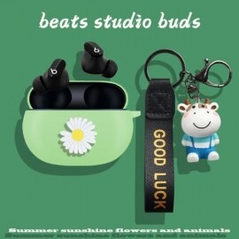 Beats studio bud 이어폰 보호 실리콘 케이스