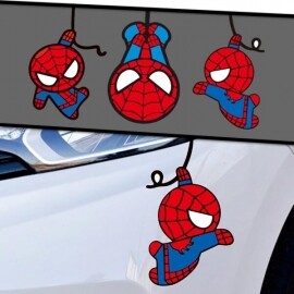 재미있는 스파이더맨 자동차 장식 스티커