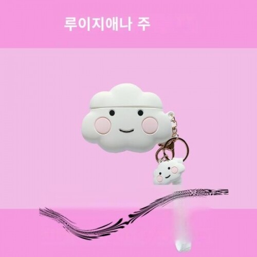 Airpods1/2/pro 귀여운 구름 이어폰 보호 실리콘 케이스