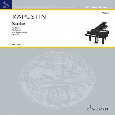 (예약판매) 카푸스틴 피아노 모음집 Kapustin N Suite op92 Schott Original Score Book ED23377