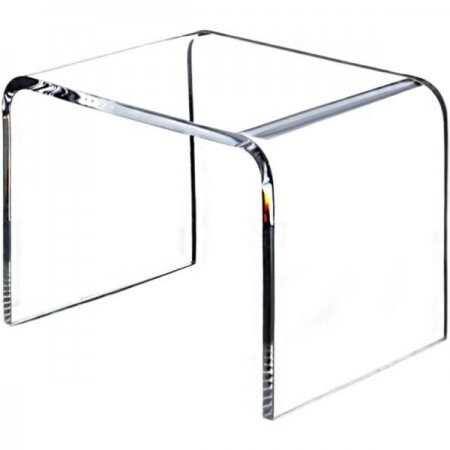 투명 아크릴 테이블 사이드 식탁 디자인 카페 침대협탁 진열대