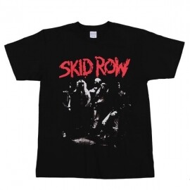 SKIDROW 스키드로우 락밴드 반팔 티셔츠 남자 여자 공용 프린팅