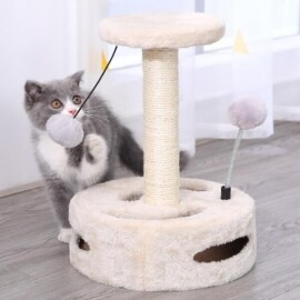 캣트리 고양이 스크래처 크롤러 장난감 소형 캣타워