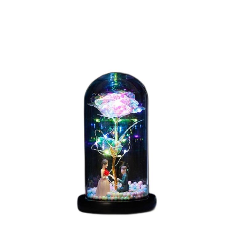 광고 전시회 디스플레이 장미 LED 미디어 프로젝션 조명 디자인 예술 패션 보석