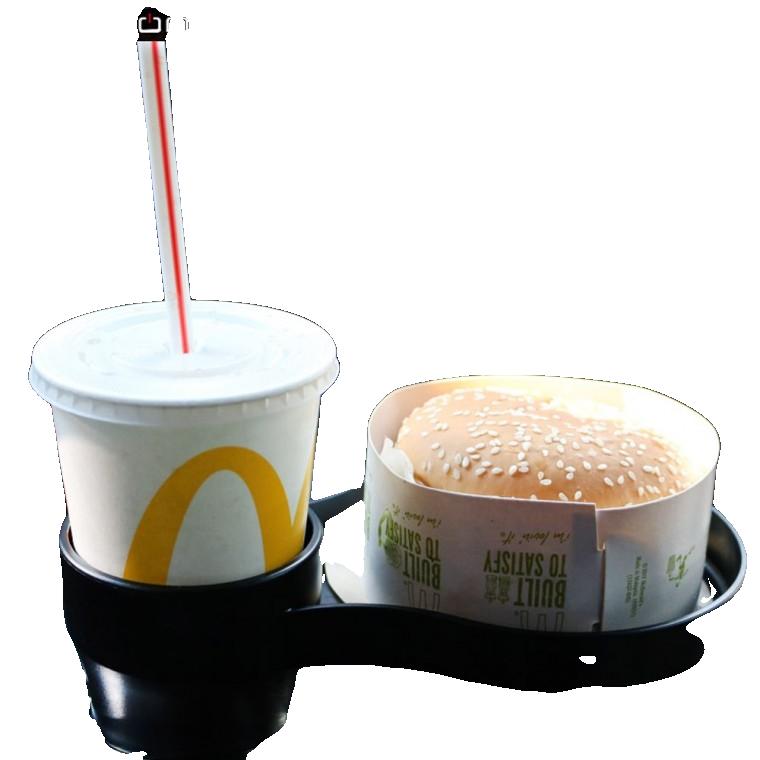 차량용 컵홀더 멀티 테이블 트레이 도시락 거치대 컵홀더용 점심 식탁 햄버거 받침대