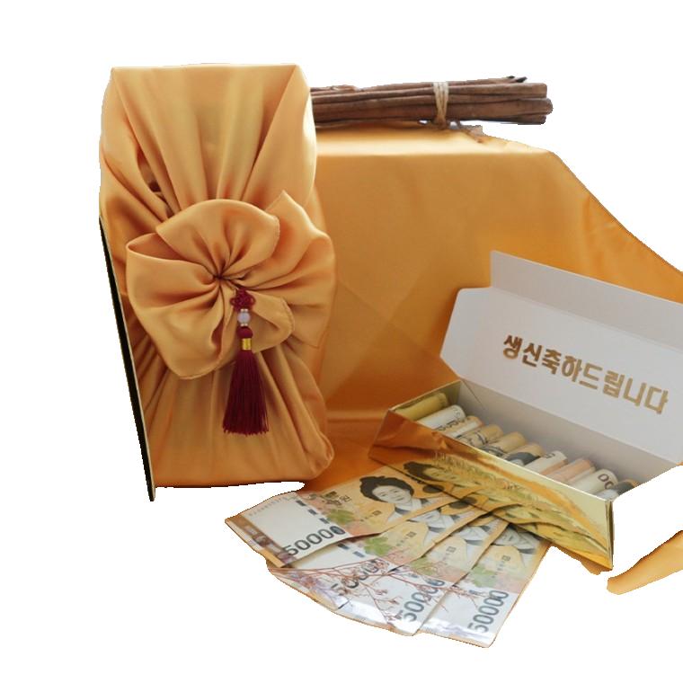 금 주식 용돈통 박스 보관함 선물상자 부모님 생일파티 기념일 60세 현금성형수술