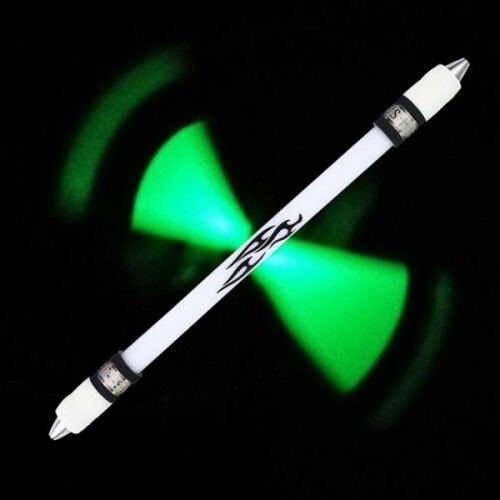 체리 초보자용 회전하는 형광 빛나는 펜돌리기 펜