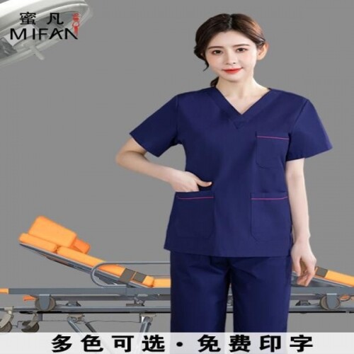 수술복 의사 순면  상하의세트 간호사복  유니폼 남녀공용 작업복